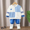 Boy's Spring and Autumn Wear Suit Two-Piece Set